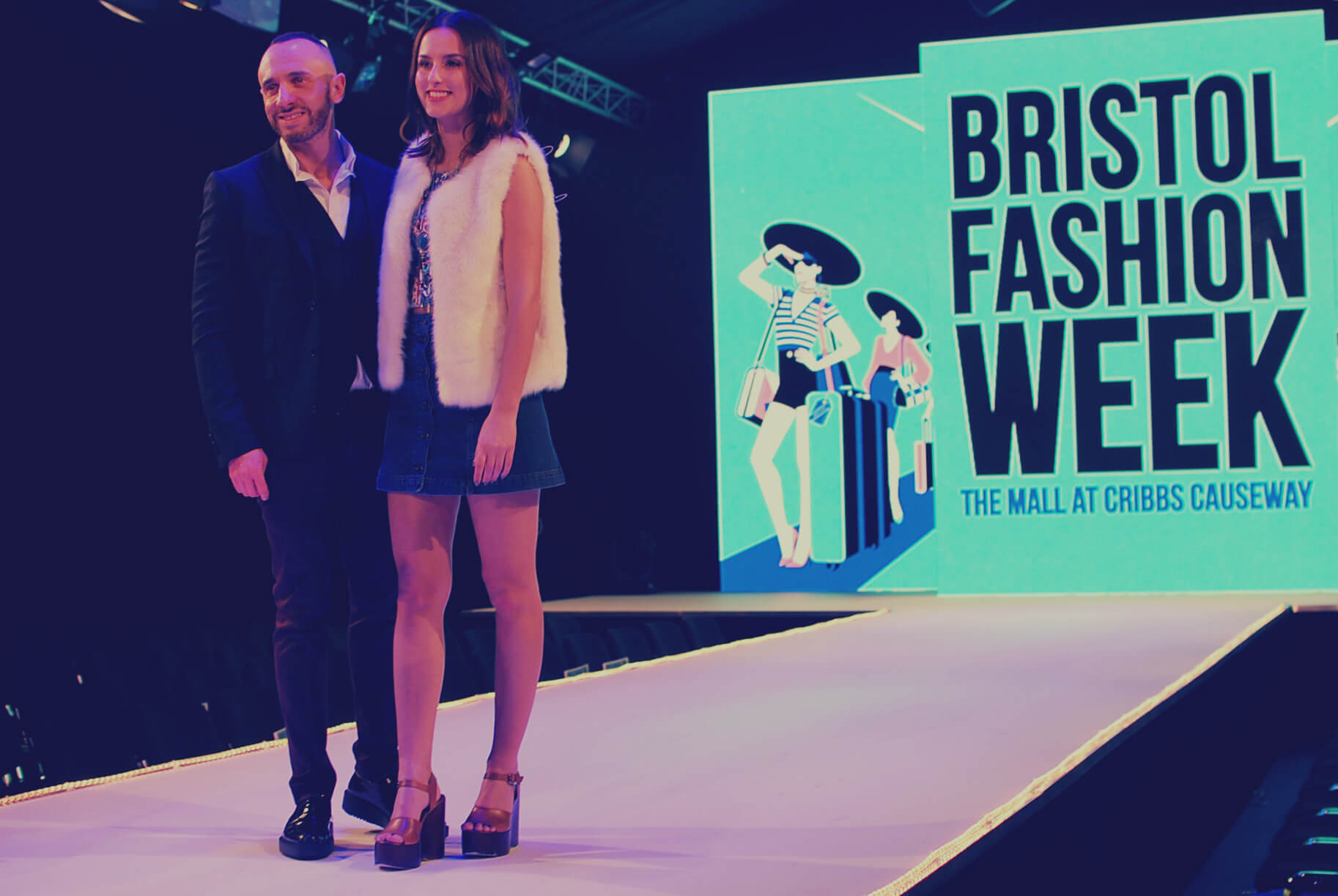 Bristol fashion week at the Mall Cribbs Causeway.